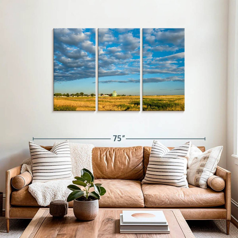 Alvord Alberta Stavely Prairie Landscape, H 36 po x l 57 po