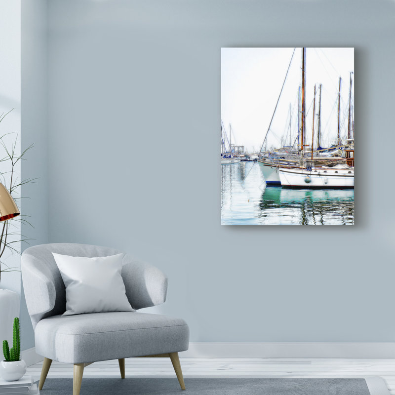 « trip bateau », reproduction de photo sur toile tendue, H 47 po x l 35 po x P 2 po
