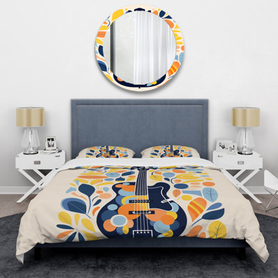 Bass Guitar Harmony - Fruits Duvet Cover Set