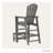 POLYWOOD South Beach Lifeguard Chair-9552091