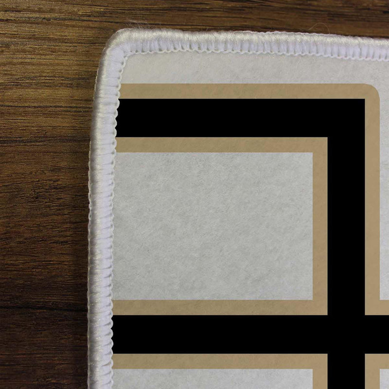 Premium Woven Area Rug, 5.9 x 9.2 Feet | 100% Polyester, 650 g/m² | Antibacterial, Non-Slip PVC Dot Underside, 0.3 in Pile Height | Machine Washable, 3D Digital Printing | Perfect for Living Room & Bedroom Decor