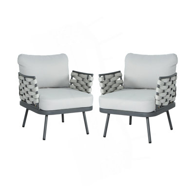 Ensemble de 2 fauteuils club Mariano