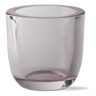 3.07'' H Glass Tabletop Tealight Holder