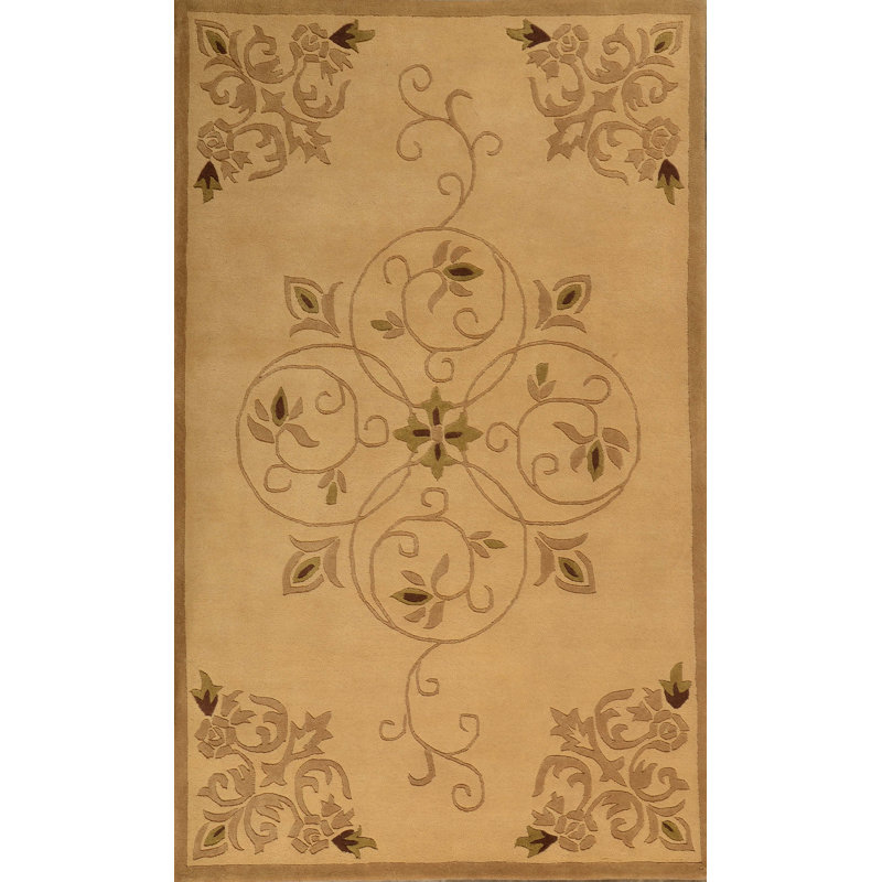 Colburn Wool Oriental Indoor Rug, Rectangle 7'9" x 9'9"