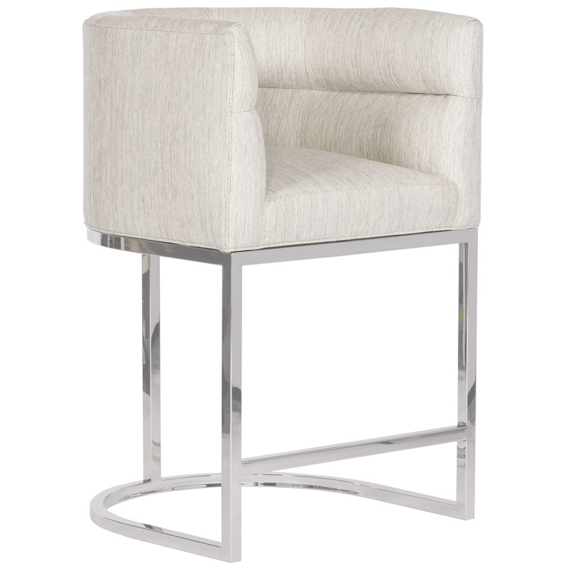 Tabouret de comptoir Make It Yours, Nickel poli, Tabouret de comptoir (assise de 26 po de hauteur)