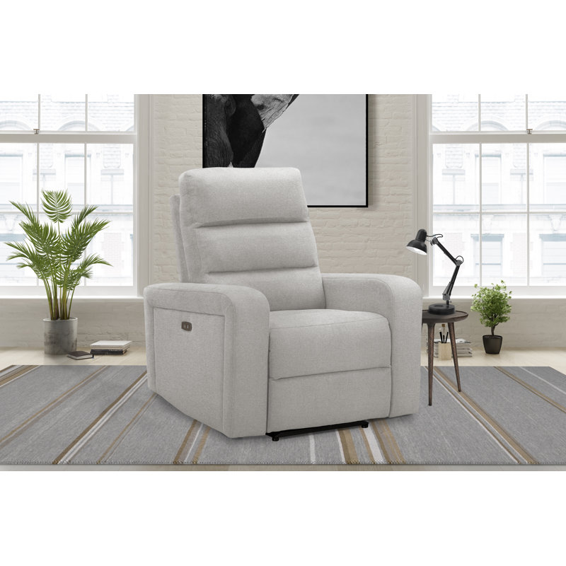Fauteuil inclinable avec repose-pieds réglable Sealy Hixon, Gris