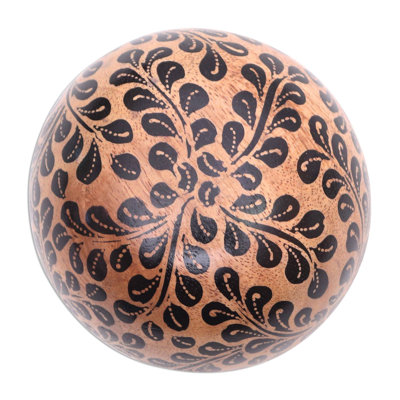 Boîte décorative en bois batik Red Barrel Studio®