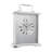 Acctim Althorp Mantel Clock Radio Controlled Quartz Polished Metal Carriage Clock Silver