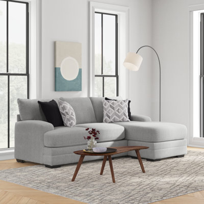 Raybon Upholstered L-Shaped Sectional Reversible