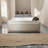 X-031 Whirlpool Tub,73" X 48" Jetted Bathtub For 2 Person, Hydro Massage & Chromatherapy,UL Certified,UPC Certified,3 Sided Apron,Acrylic ,110 Gallons,Left Drain