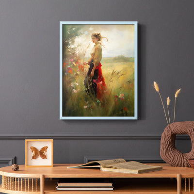 WOMEN Series CECVII - reproduction encadrée de qualité supérieure - prête à être accrochée - aucun clou requis