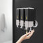 Distributeur de savon triple mural-2096992868