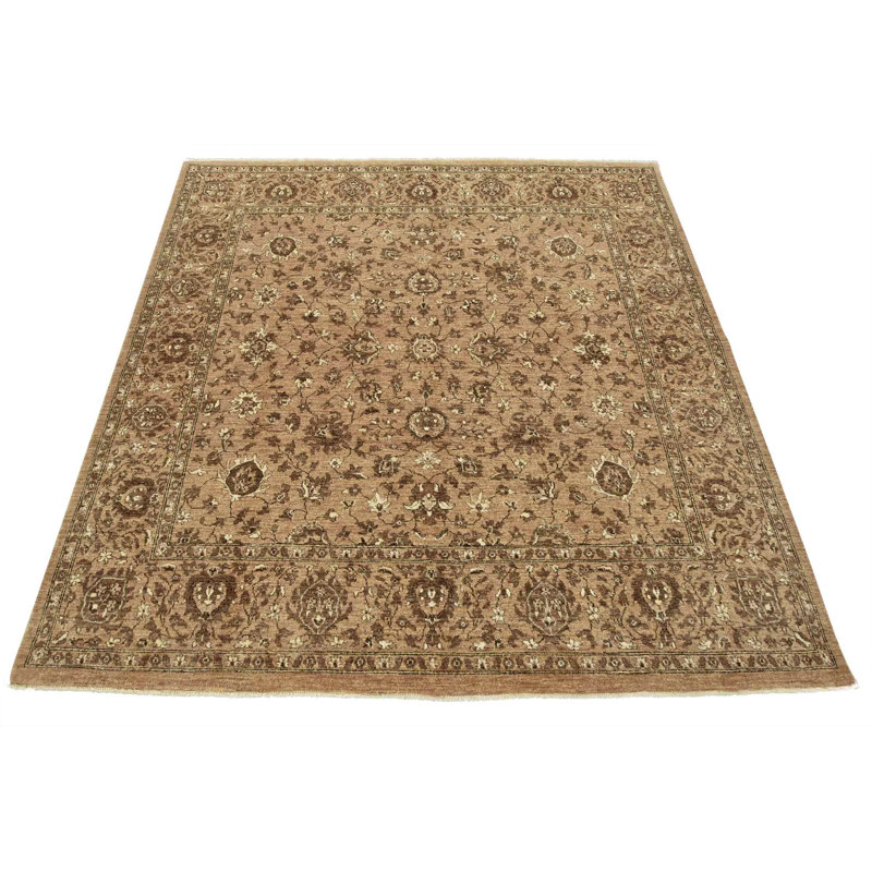 Tapis carré en laine nouvel âge 8 pi x 8 pi 3 po Flesner