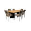 Hovea 6 - Person Dining Set