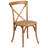 Arquit Stackable Cross-Back Wooden Bistro Chair-125324606-33388891