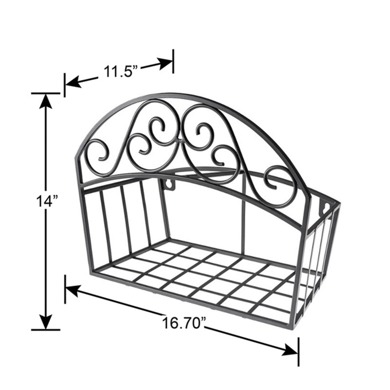 Steel Wall Hose Holder