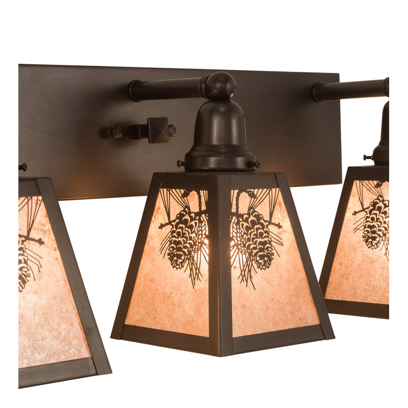 Rustic Lodge 3 - Light Vanity Light