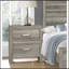Table de chevet transitionnelle en simili bois plaqué-496159113
