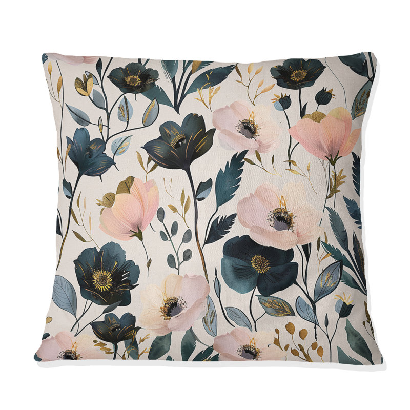 Coussin Blck, H 16 po x l 16 po