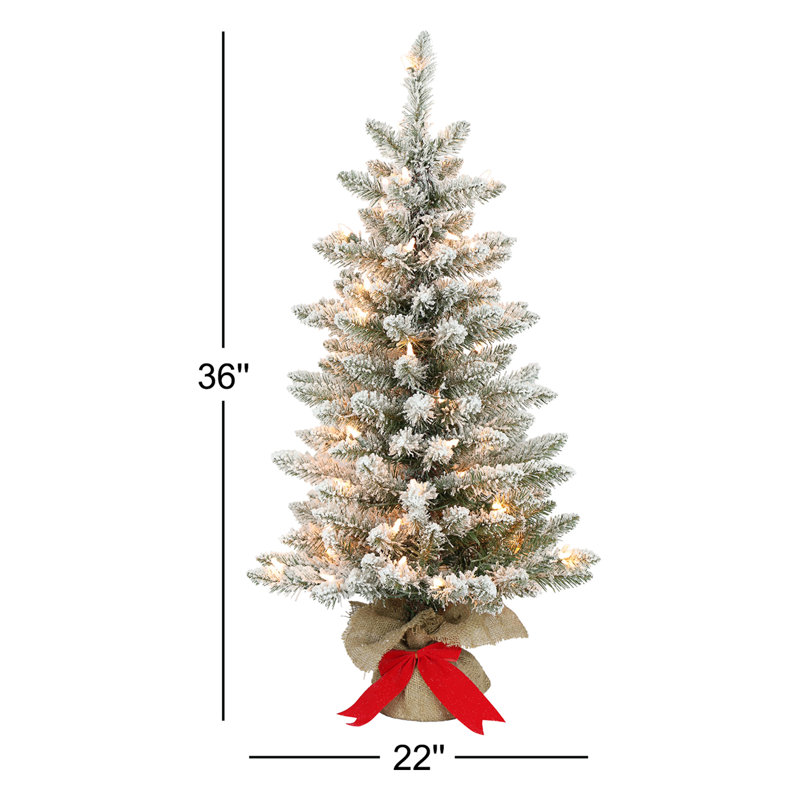 3' Lighted Christmas Tree