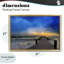 Sun Breaking Over Sea Pier Floating Frame, design by Eszra Tanner-1361400336-1361400428