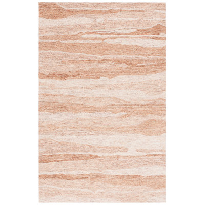 Narragansett Ebony Hand Tufted Wool Pile Abstract Rug