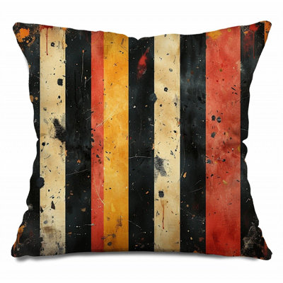 Abstract Throw Pillow, Art Cotton Twill Pillows