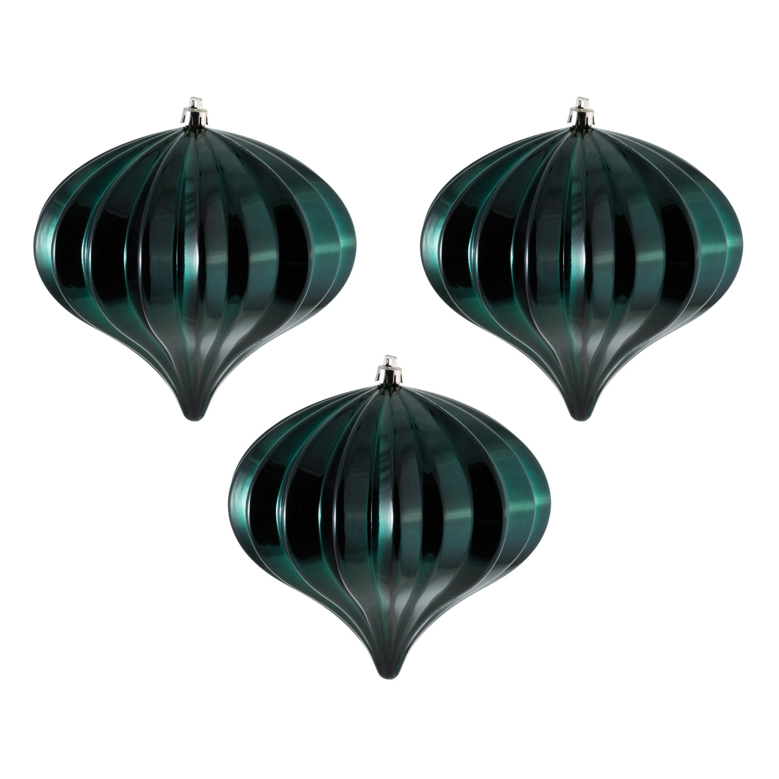5.7" Onion Christmas Ornament UV, Sea Blue 1