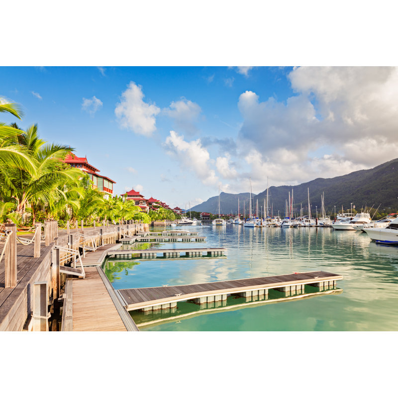 Eden Island In Seychelles - Wrapped Canvas Print, 30cm H x 46cm W x 3.8cm D