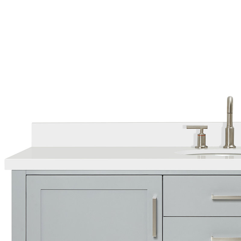 Bayhill 61'' W Single Vanity, Gray