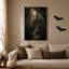 Art mural victorien sur toile Halloween-1148523635