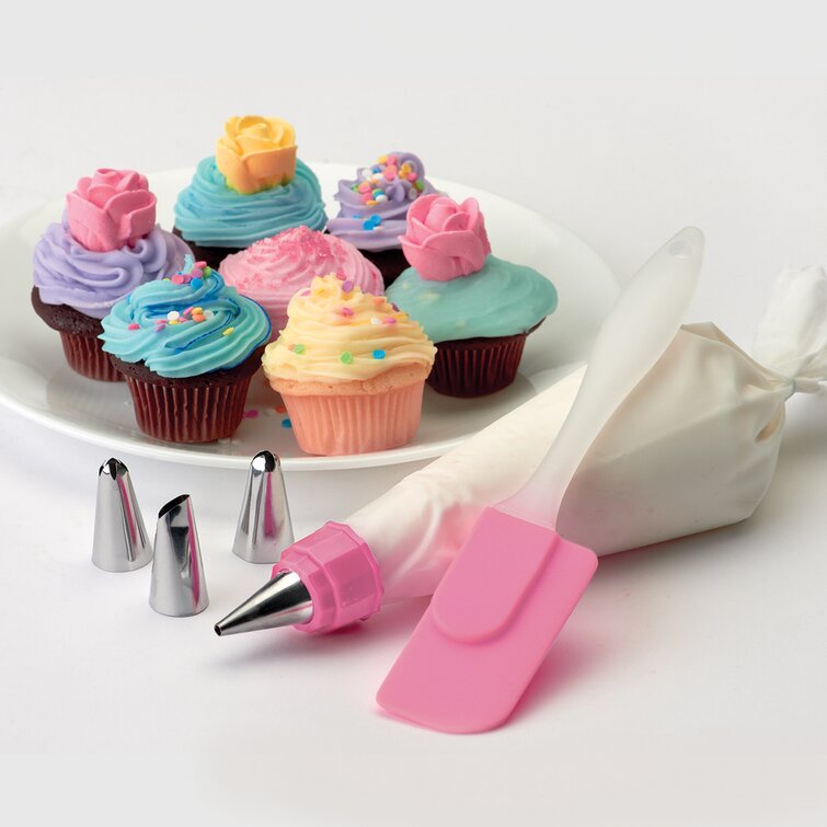 Betty Crocker Mini Cupcake Factory Up To 7 Cupcakes, White And Pink : Target