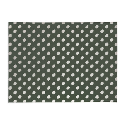 Tapis de cuisine léger antidérapant Grunge Dot