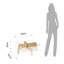 Rebeca Four Leg Coffee Table