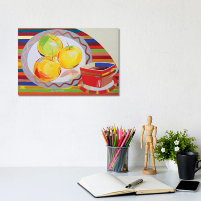 Breakfast 1 Piece Wrapped Canvas Wall Art