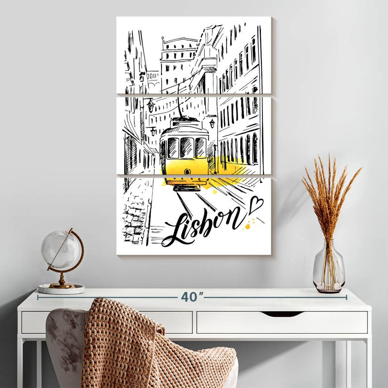 «Mehar Love Lisbon», H 32 po x l 20 po