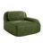 Anwen 3-Piece Modular Corduroy Sectional, 32D High-Resilience Sponge Sofa For Living Room-559417861