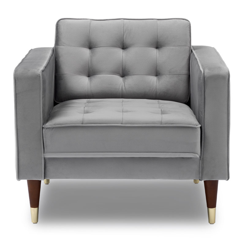 Fauteuil club 33 po Adelheide, Gris