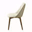 Chaise d'appoint en microfibre polie