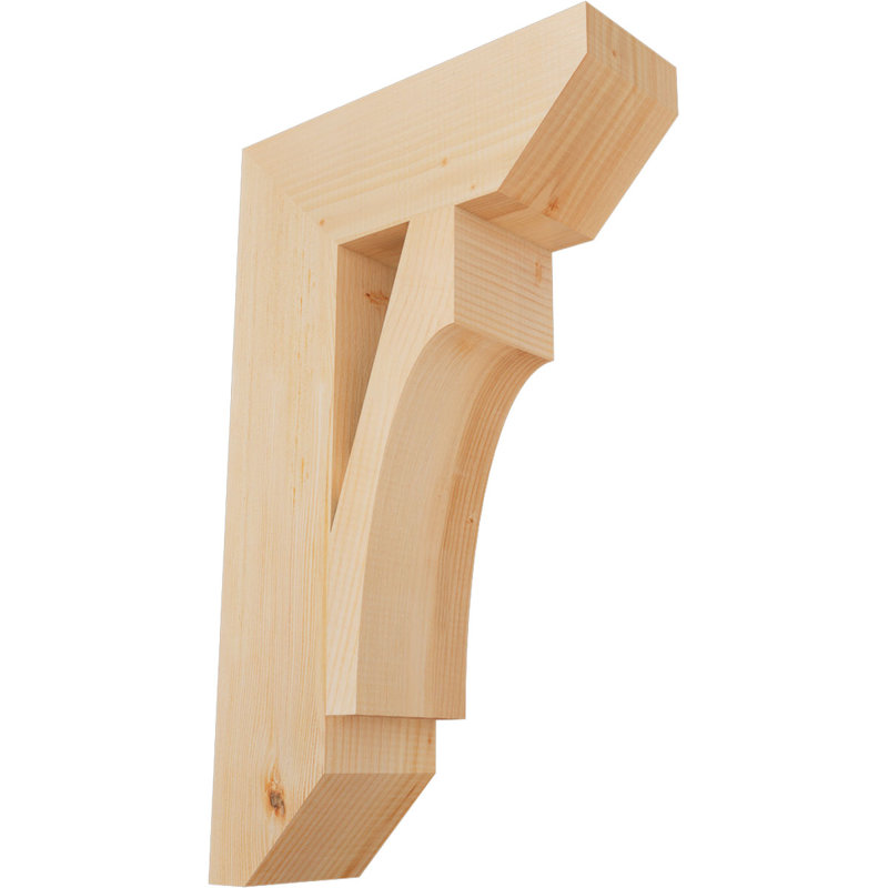 Support en bois Westlake, Sapin de Douglas, H 30 po x l 5,5 po x P 18 po