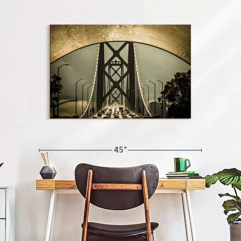 Lilie Bridge Traffic, 26" H x 39" W