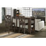 Demmer 2 - Person Trestle Dining Set
