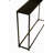 Pangea Home Weidler Miley Console Table- Metal Console Table – Modern Slim Entryway & Sofa Console in 38" Width- Black Metal Console-1282310367-1282310361