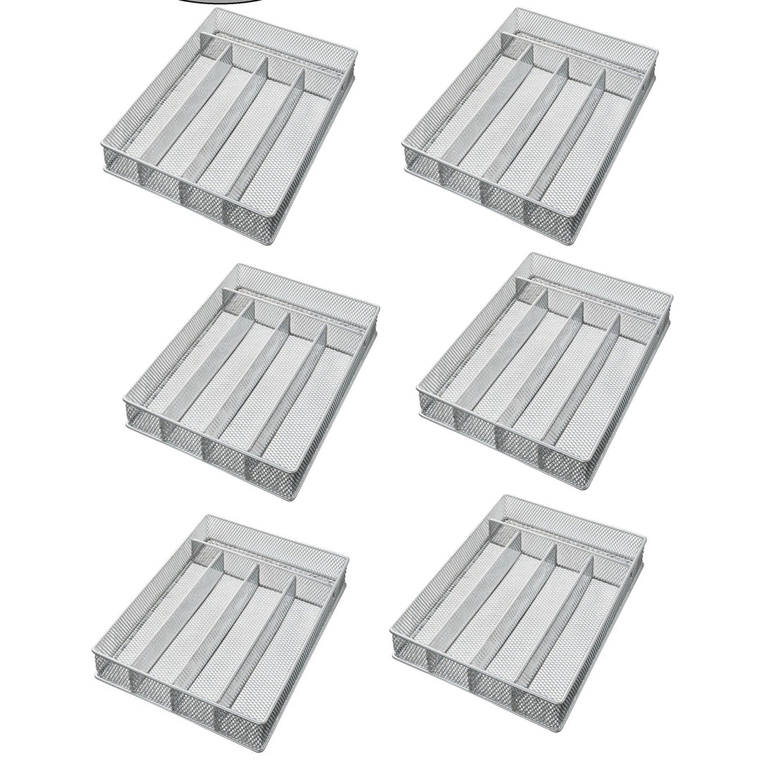 Faust 6 Piece Drawer Organizer Set (Set of 6) Rebrilliant
