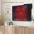 Decor Elements " Glowing Red Mandala Wall Art "-101780278