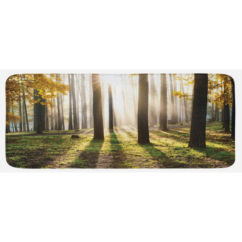Tapis de cuisine forest