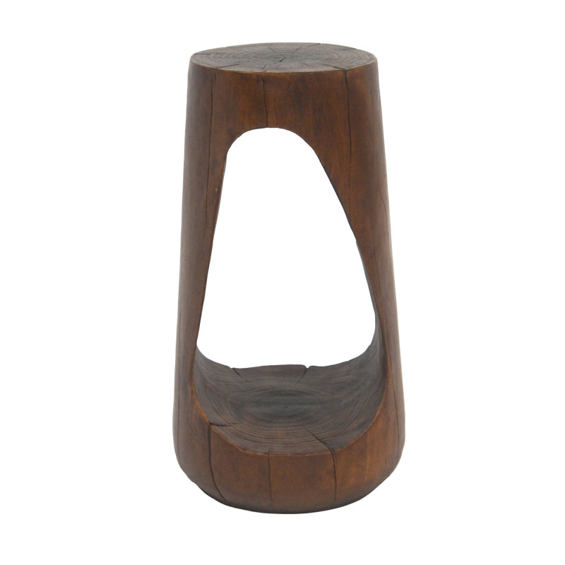Outdoor Side Table(Only Including Table), Antique brown