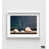 White Single Picture Framed with Mat