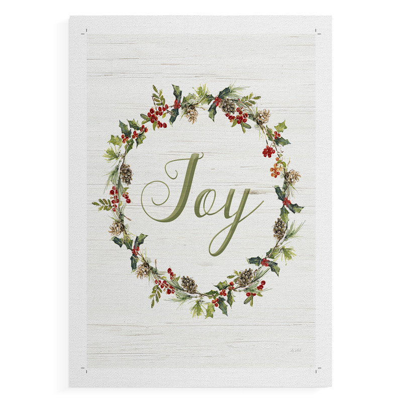 Joy - impression sur toile seulement - non encadrée, H 18 po x l 12 po