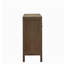 Commode d'appoint tissée 2 portes Palisades